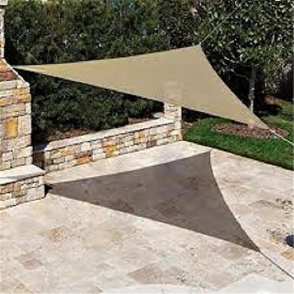Gale Pacific Usa Gale Pacific Ready To Hang Shade Sail 11 Ft. X 10 In.- Almond 472467 - main